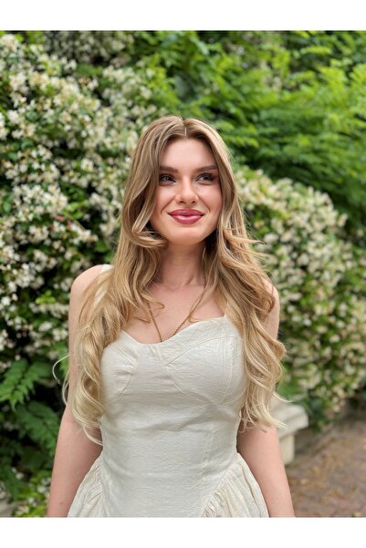 Store Yanları Büzgülü Göğüs Kuplu Elbise
