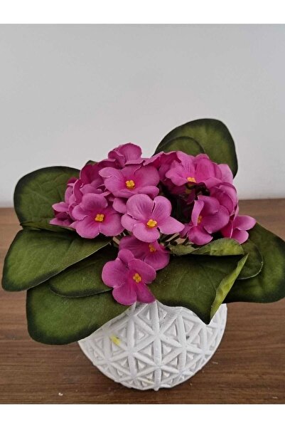 florasepeti زهرة صناعية بنفسجية 17 سم
