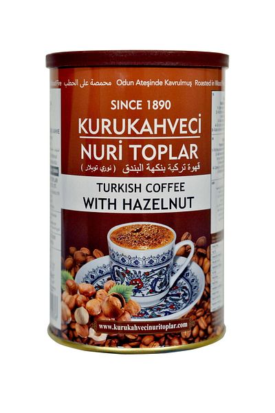 Nuri Toplar Turkish Coffee With Hazelnut 250g