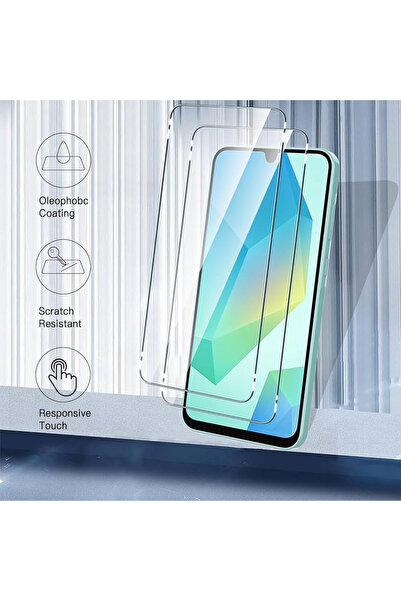 Genel Markalar Samsung A16 Kırılmaz Cam Temperli Ekran Koruyucu