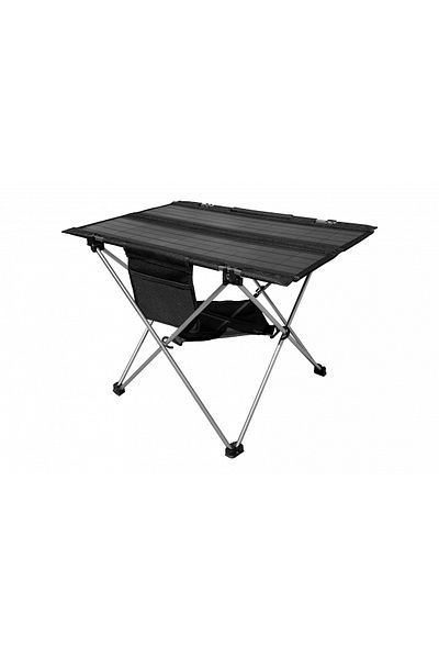 Technaxx Tx-251 Solar-powered Camping Table, 20w, Foldable, 60.8x40.5x42 Cm, 1xusb-a, 1xusb-c, Black
