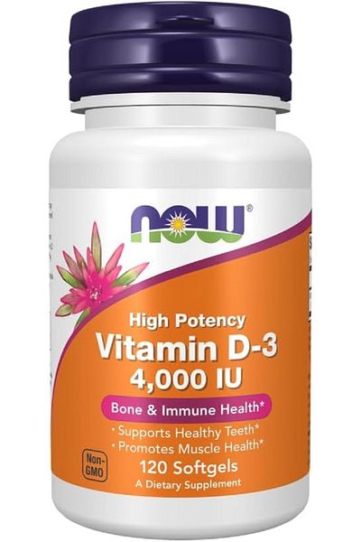 Now VIT D-3 4000IU 120S