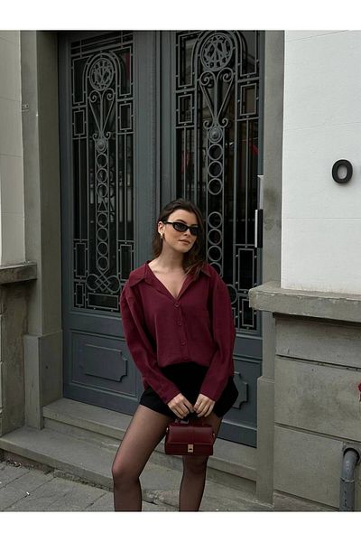 VOLT CLOTHİNG Дамска риза Oversize Modal