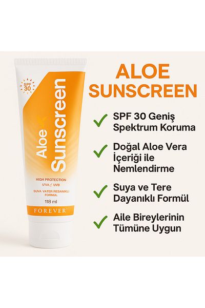 Forever Living Aloe Sunscreen- Forever Sunscreen