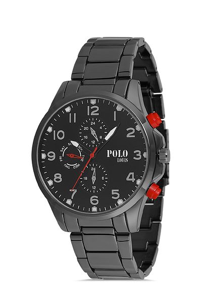 Polo Louis 1913 Men's Metal Wrist Watch