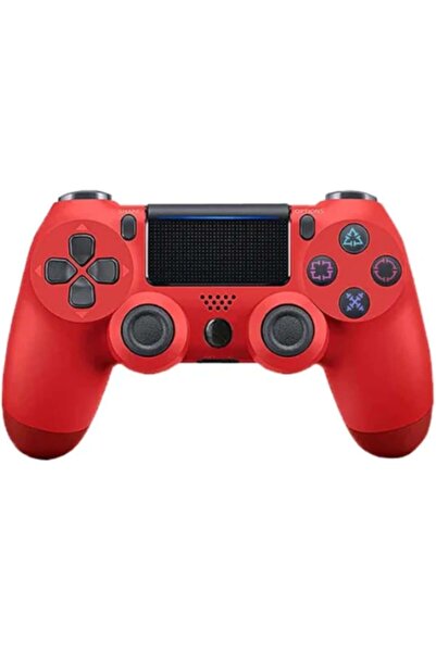 MACVI Macvi® Doubleshock 4 Wireless Controller for PS4, PS TV, PS Now, Red with Vibration