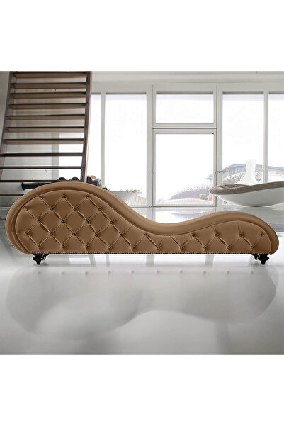 Lazy Vibes أريكة شيز لونج رومانسية بتصميم فاخر ورومانسي مع سرير - كلاسيك