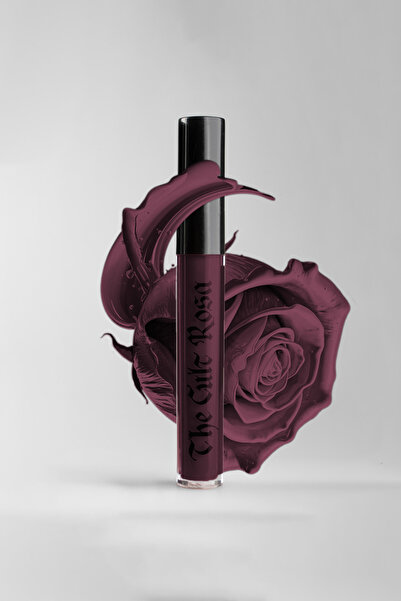 The Cult Rosa Cultissimo - Liplaster - Purple (Soluk Mat Vişneli Puding) Vegan Liquid Lipstick - 3ML