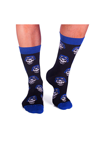 Pirin Hill Памучни чорапи със син череп