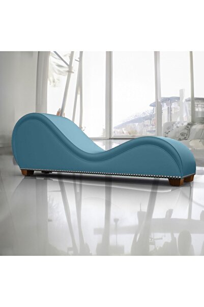 Lazy Vibes كرسي استرخاء رومانسي بتصميم فاخر ورومانسي - زر فضي