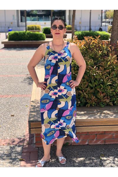BAKTAGÖR Silk Viscosine Dress
