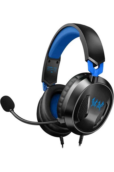 KOTION EACH G3100 3.5mm Wired Over-Ear Gaming Headset with Omnidirectional Microphone and Memory Foam Ear Cushions