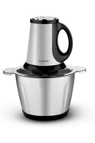 Olsenmark 3.0l Electric Food Chopper With 650w Motor And 4 Stainless Steel Blades