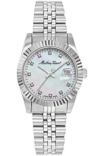 Mathey-Tissot Analog White Dial Women's Watch-D910AI