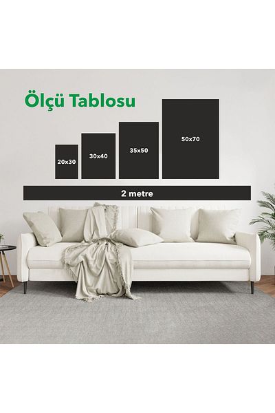 woodhomeworks Wooden Framed 3 Piece Abstract Painting Qmrc45