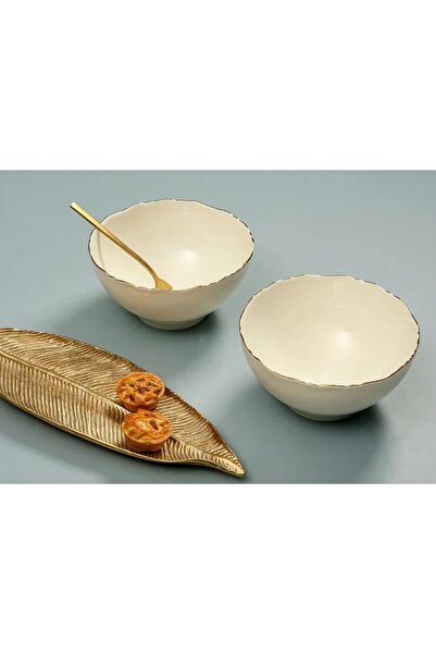 Porland Tide Altın Yaldız Kase 22cm