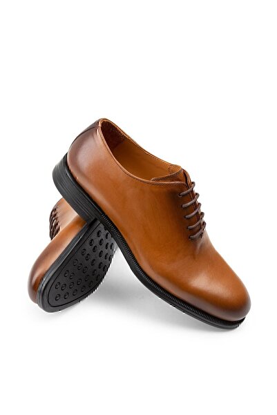 Deery Hakiki Deri Taba Rengi Klasik Erkek Ayakkabı