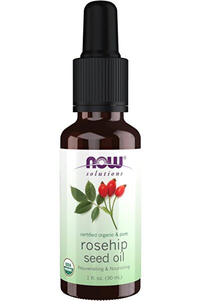 Now Foods زيت بذور ثمر الورد العضوي 30 مل، من ناو فودز