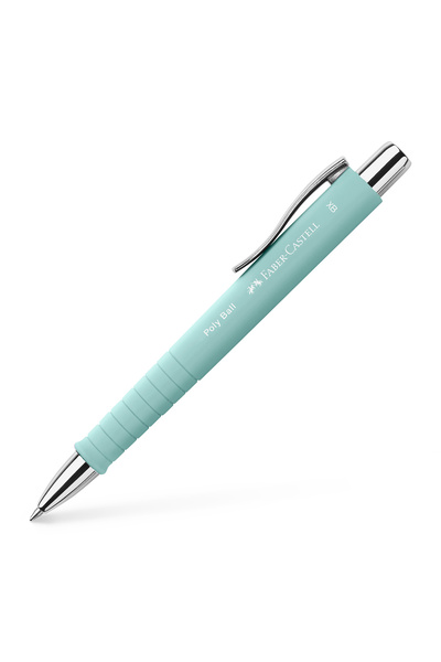 Faber Castell FABER-CASTELL CARIBBEAN POLY BALL MECHANICAL PEN WITH BLUE GRIP