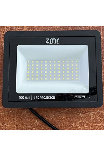 ZMR 100w led projöktör,siyah kasa beyaz ışık 100w led projöktör,zmr 100w led projöktör