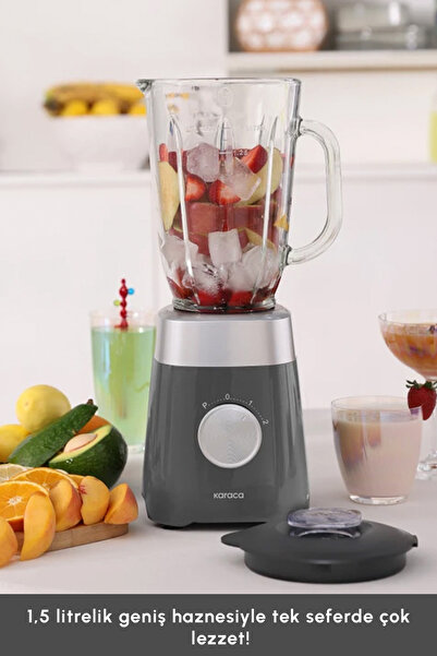 Karaca Multiblend Smoothie Blender Gri 1000w