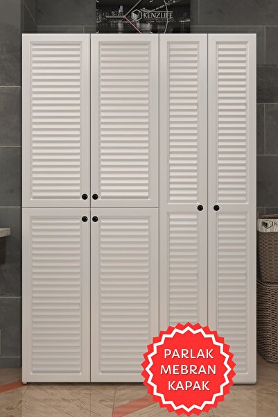 Kenzlife Membran Çamaşır Kurutma Makinesi Dolabı Yaromira Byzbyz Panjur 180*120*64 Mebran Kapak Suntalam
