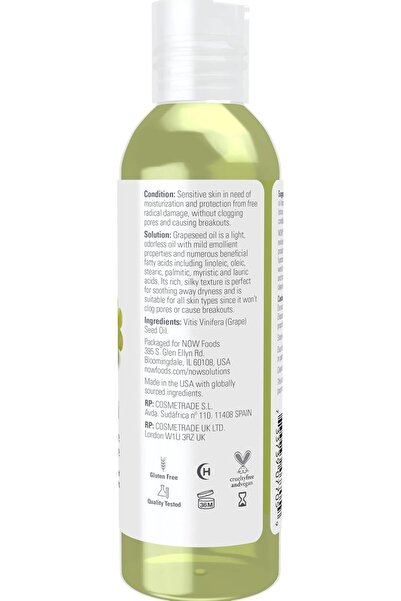 MQ NOW Grapeseed Oil 118 ml