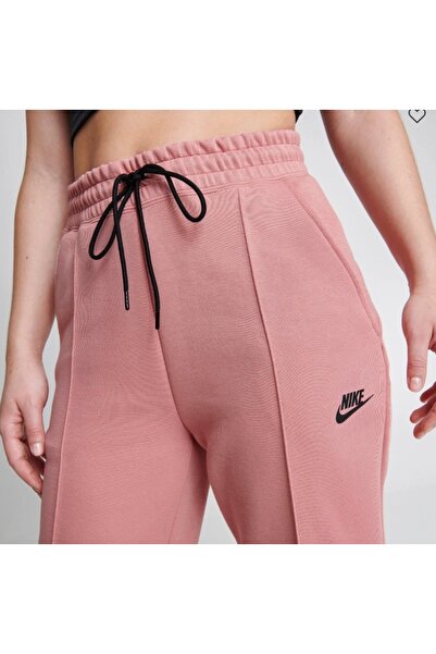 Nike Sportswear Tech Fleece Mid-Rise Kadın Eşofman Altı fb8330-618 yakamoz spor