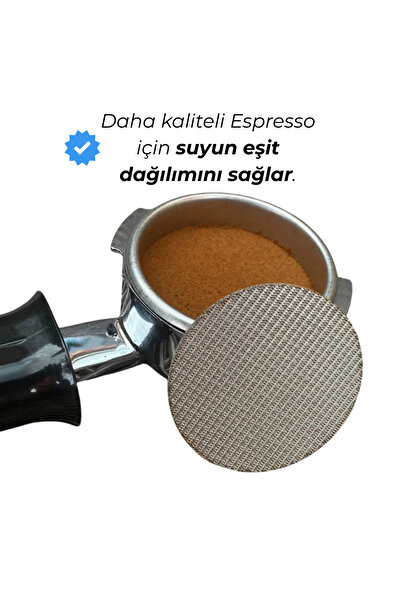 PİNHAN Espresso Metal Puck 58 mm (EMTPCK- 58)