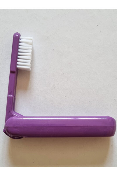 Mahi Max Toothbrush Vepa Pocket Pocket Size Travel Type - Yellow Color 1 Piece