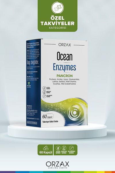 Seddar Collection Ocean Enzymes Pancron 60 Capsules