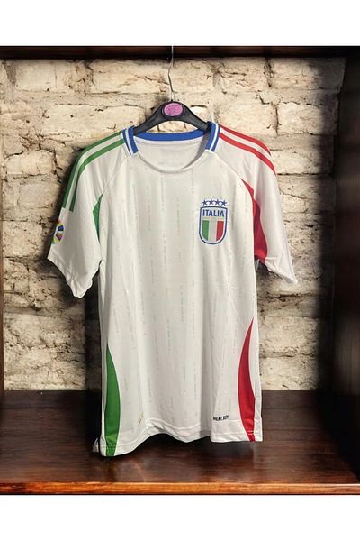 BARBITOS Italy White Euro24 Away Unnameless Jersey-White