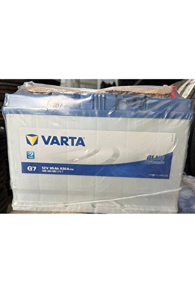 Varta / G7 95 Amper Akü 2024 Uyumlu Tarihli Düz Kutup