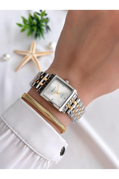 Ferrucci Women Wrist Watch+Bracelet Special Series Steel Cord Blackening Color Does Not Throw Vs.Blkt.0307
