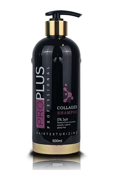 Pro Plus Professional Brazilian Collagen Shampoo for Protein and Keratin Treated Hair 500ml