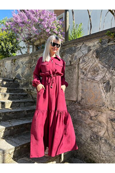 Cardella Yazlık Jakar Modal Kumaş Jile Elbise ve Ceket İkili Takım İkili Ceket Elbise Takım