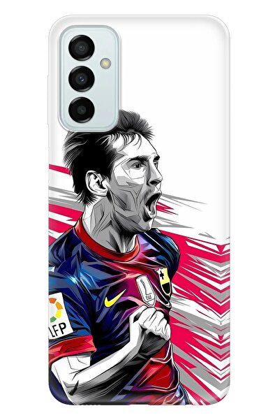 Lopard Back Cover Covers for Samsung Galaxy M23 3 Messi Legend: a Moment of Glory
