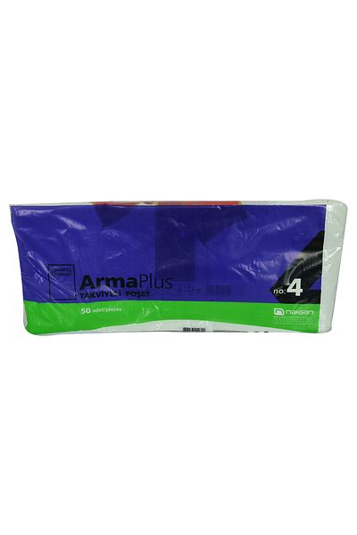 LokmanAVM ArmaPlus Reinforced Bag Bag Mixed Pattern Color 40X50 50 Pieces No:4