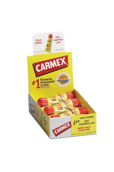 Carmex Carmex 11313 Moisturizing Lip Balm, Original Flavor, 0.35oz, 12/Box