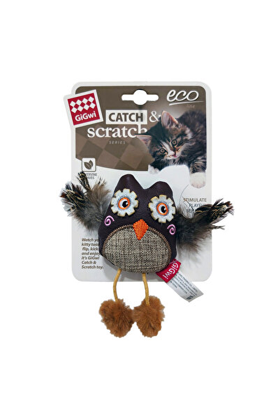 Gigwi 7526 Catch&Scratch Baykuş Kedi Oyuncağı