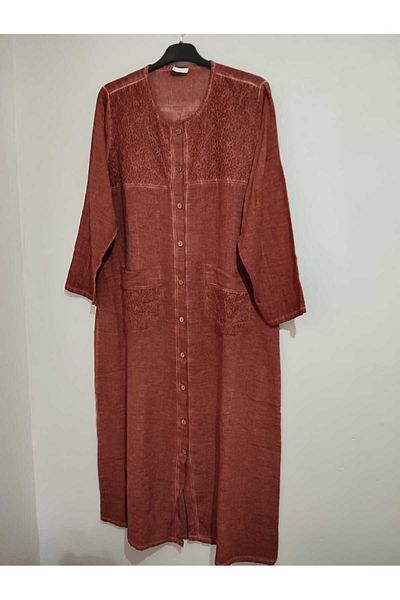 anne moda ankara Абая/горно палто от първо качество, пран памук, с копчета