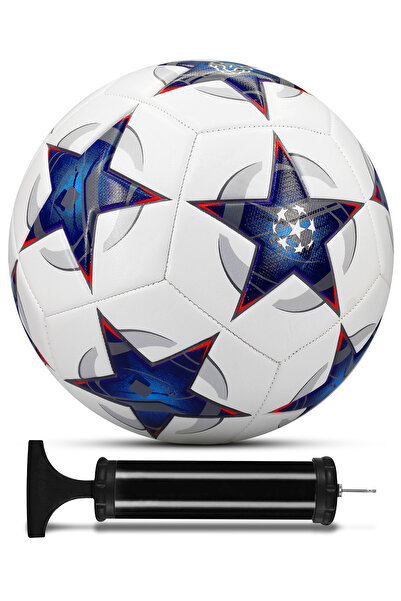 Soft Kare كرة قدم زرقاء - رقم رسمي رقم 5، سجادة أرضية صلبة