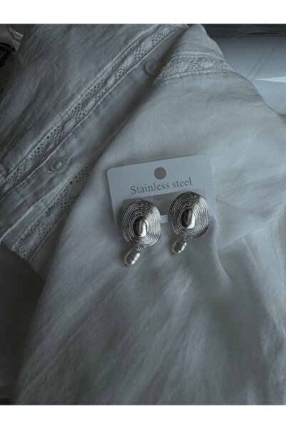 DIERA Sarmal Gümüş Kararmaz Şık Küpe