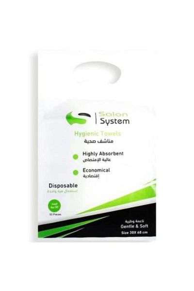 Salon System Disposable Towels - 30*60 - 50 pieces