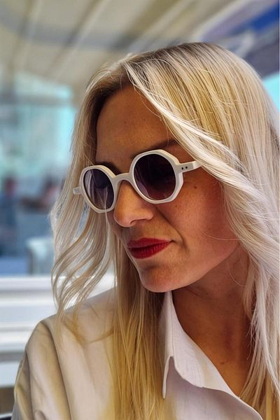 Mood Agenda Unisex Lonnie Cornered Small Retro Punk Model Sunglasses