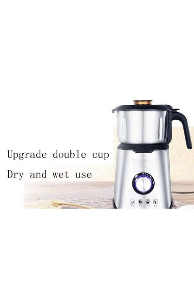 JEC Heavy Duty Coffee Grinder Blender 3-in-1 Stainless Steel for Beans Spices Juice Powerful and Durable