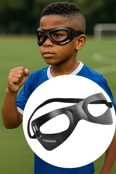 ODTA Luxury Children's Football Player Mask, Football Player Goggles, Football Player Goggles with Lettering