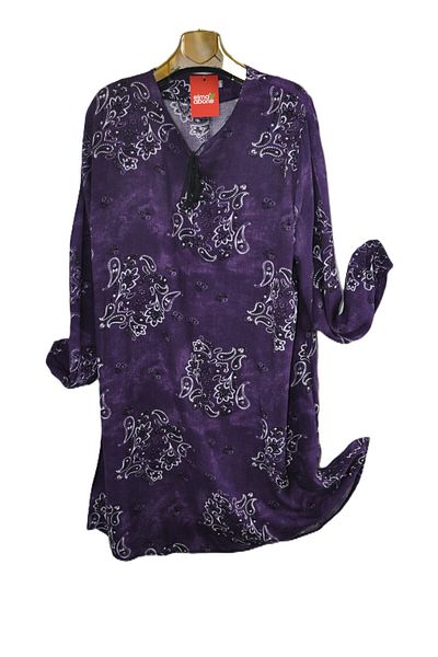 elma abone Plus Size Viscosa Lace Tunic