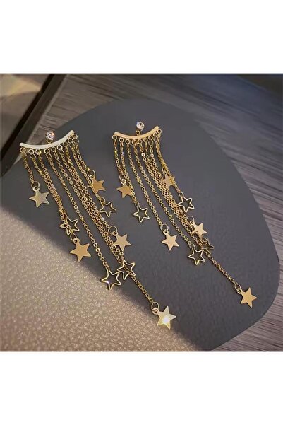 Pelin Aksesuar Yıldız Sallantılı Hayalet Küpe