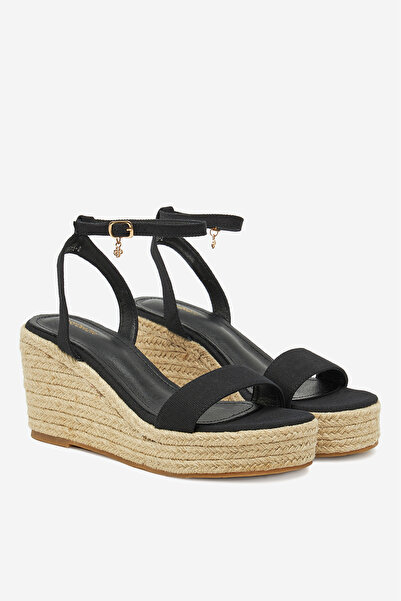 DeeZee Women's low sandals black wedge 40